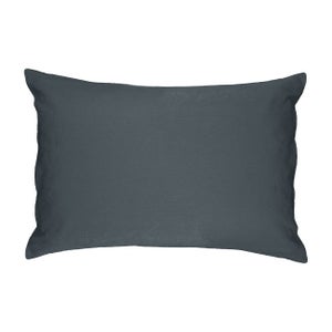 Housse de coussin lin lavé Salomé, VENT DU SUD-40 x 60 cm-Romarin