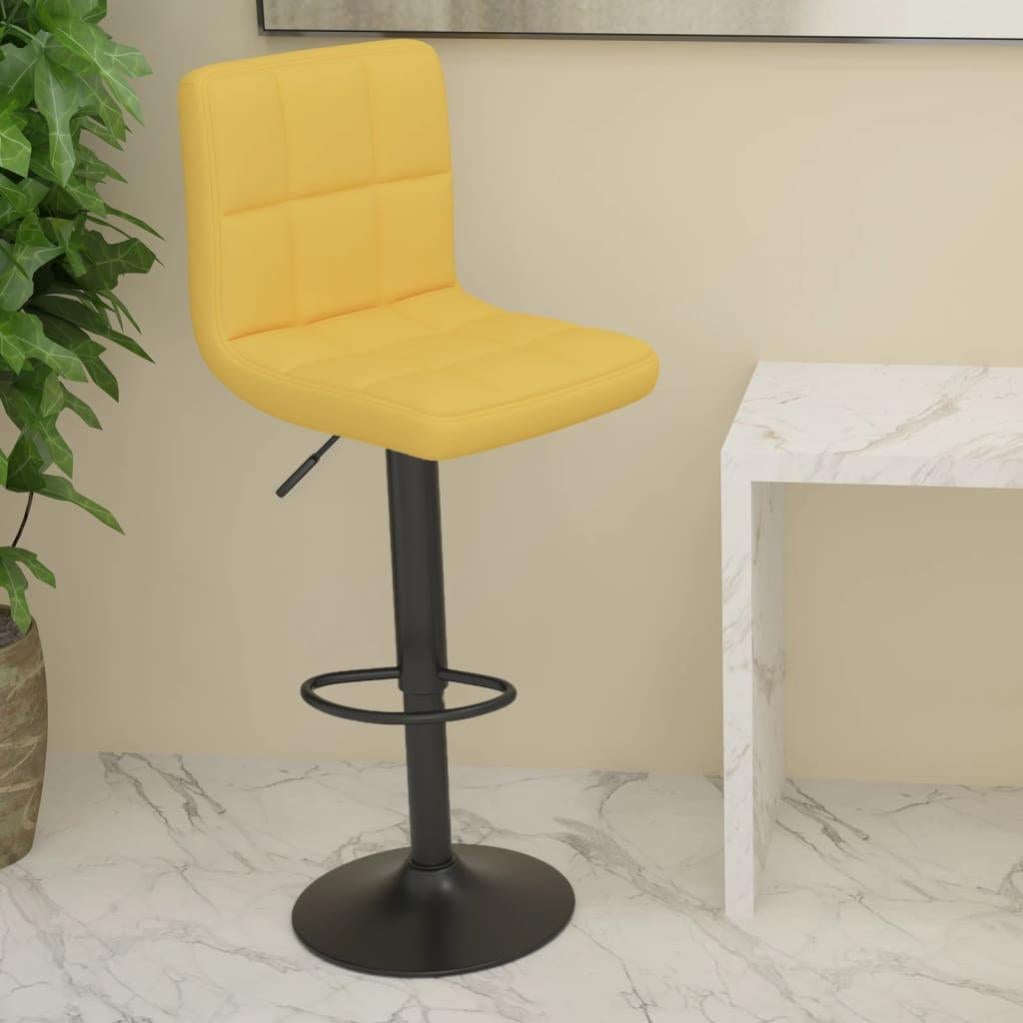 VidaXL Poltrona Relax Giallo Senape in Velluto | Leroy Merlin