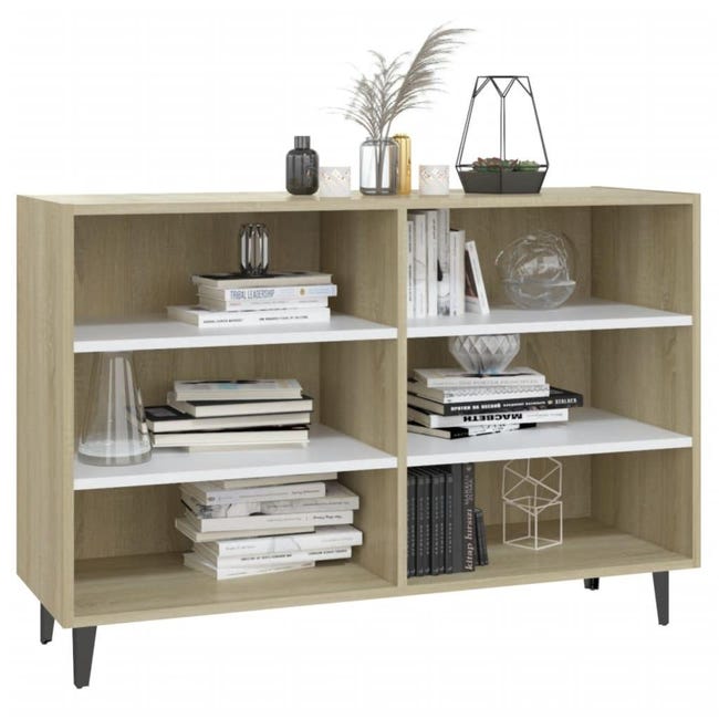 Credenza In Legno Multistrato - Credenza Rovere Sonoma 40x35x70 Cm In Legno Multistrato 93699835 Credenza In Legno Multistrato - Credenza Rovere Sonoma 40x35x70 Cm In Legno Multistrato 93699835