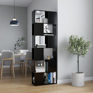 Libreria multiforme a 8 ripiani nero JANE