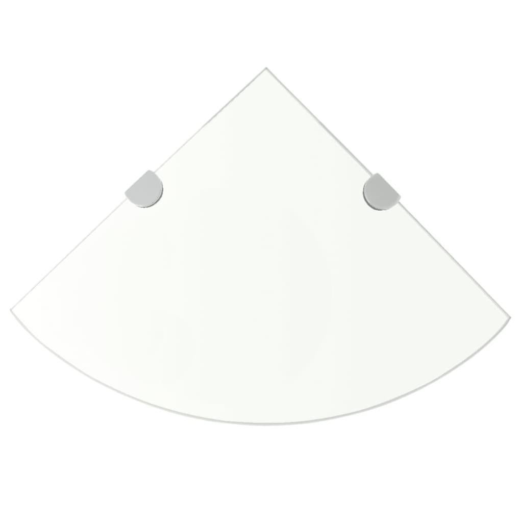 Pannello In Vetro Trasparente Per Scaffale VidaXL 35,4x11,8 - Modello 243841