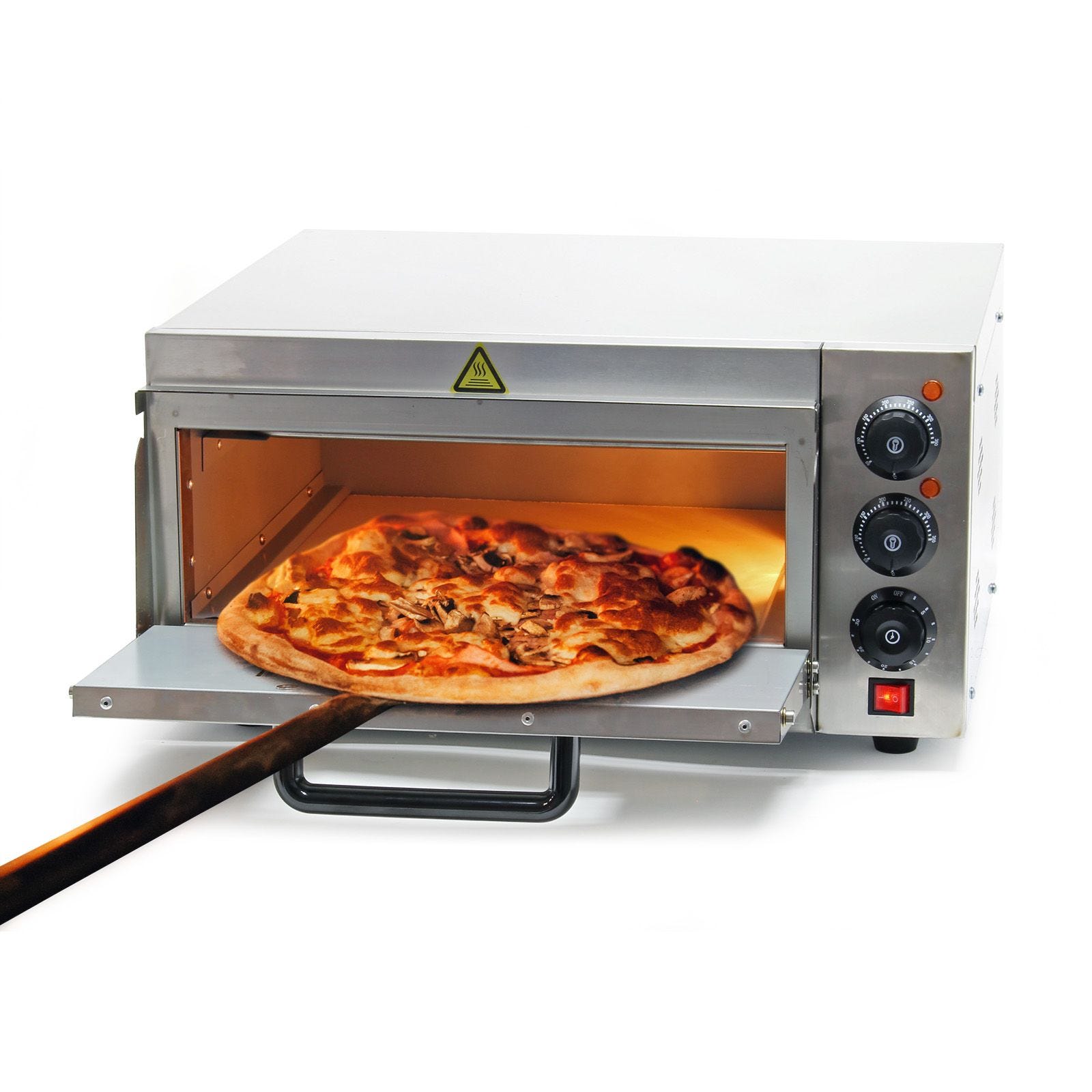 VEVOR Four à Pizza électrique 3000 W Mini-Four à Chaleur 50 - 350 ℃ Four à
