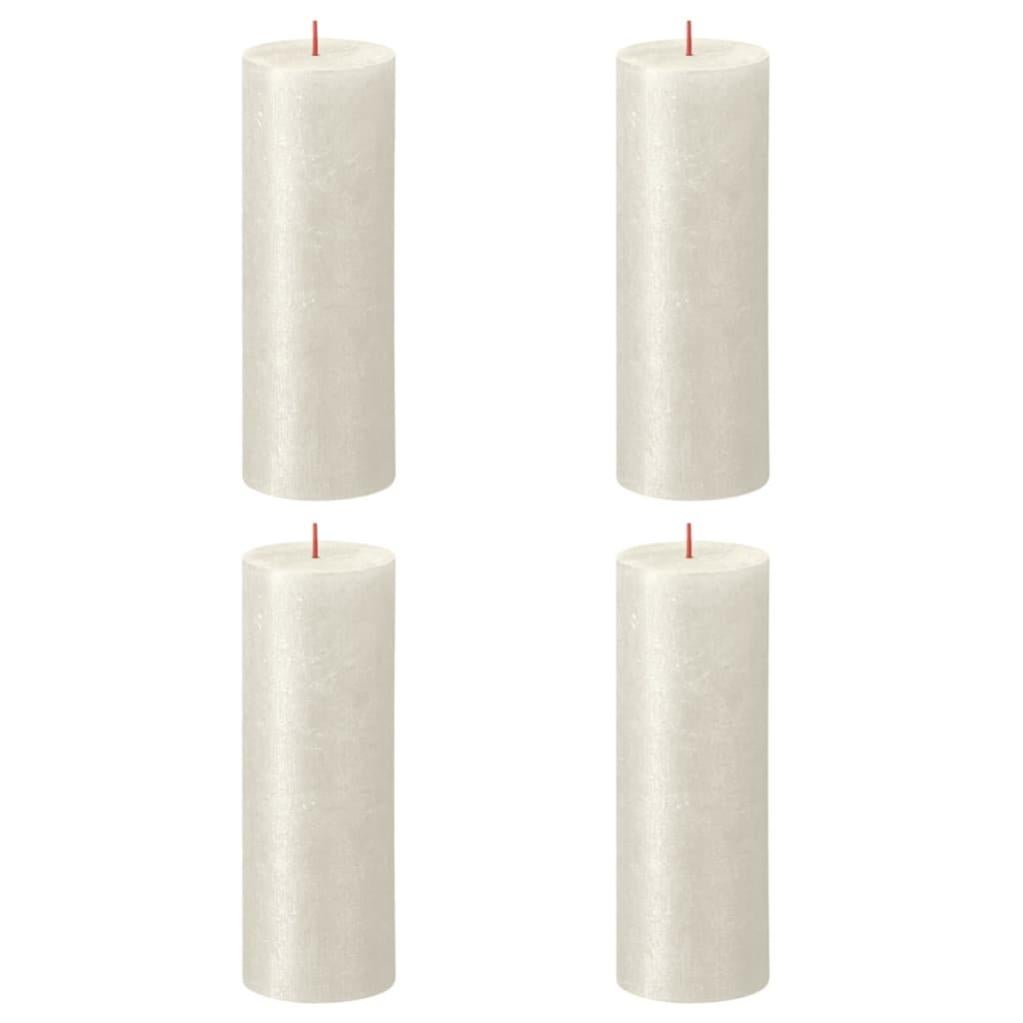 Papstar Set Di Candele Cilindriche, 80 X 150 Mm, 2 Pz & 17991