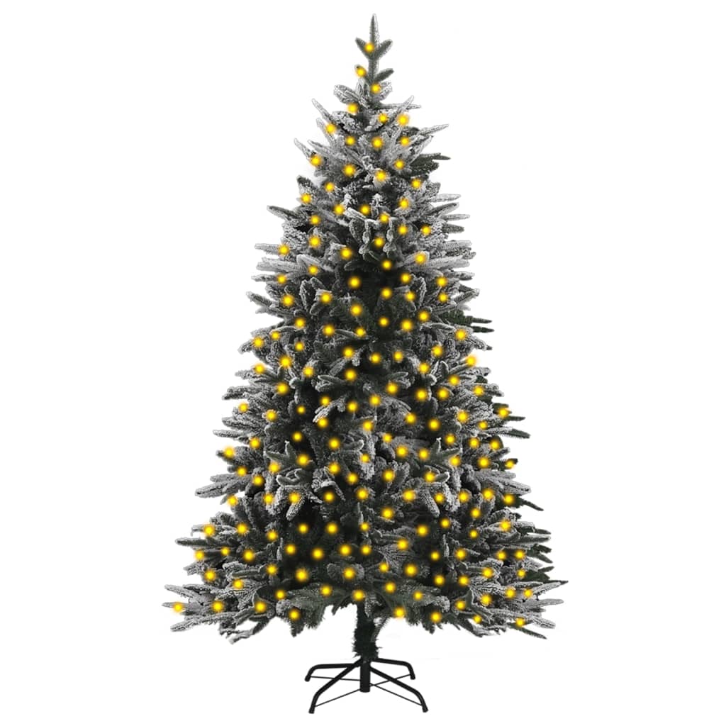 LILIIN Sapin de Noël Artificiel 210cm en PVC Arbre avec Support en