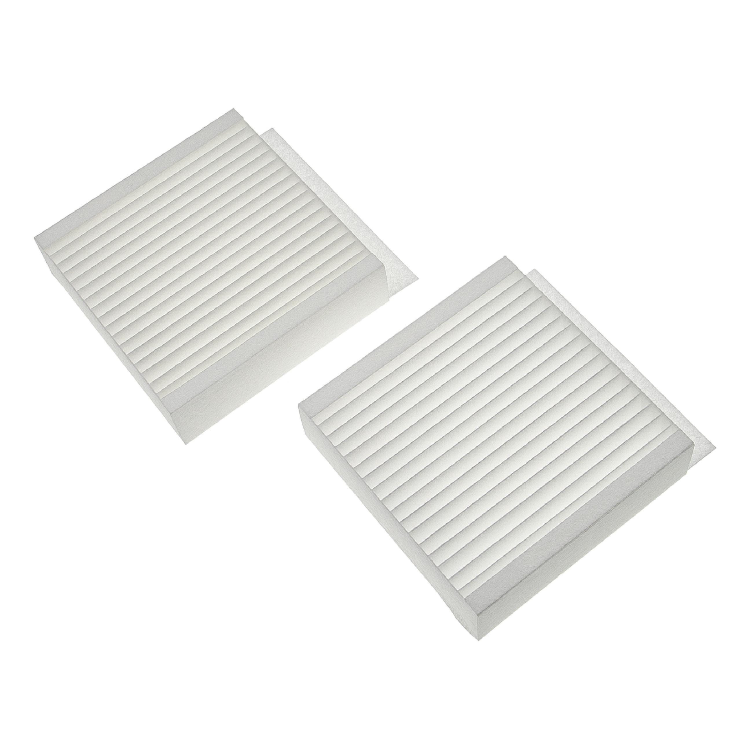 Vhbw set di filtri compatibile con Paul Climos 200 sistema di ventilazione  - Filtri dell'aria M5 / F7 (2 pezzi), 17 x 17 x 9 cm, bianco