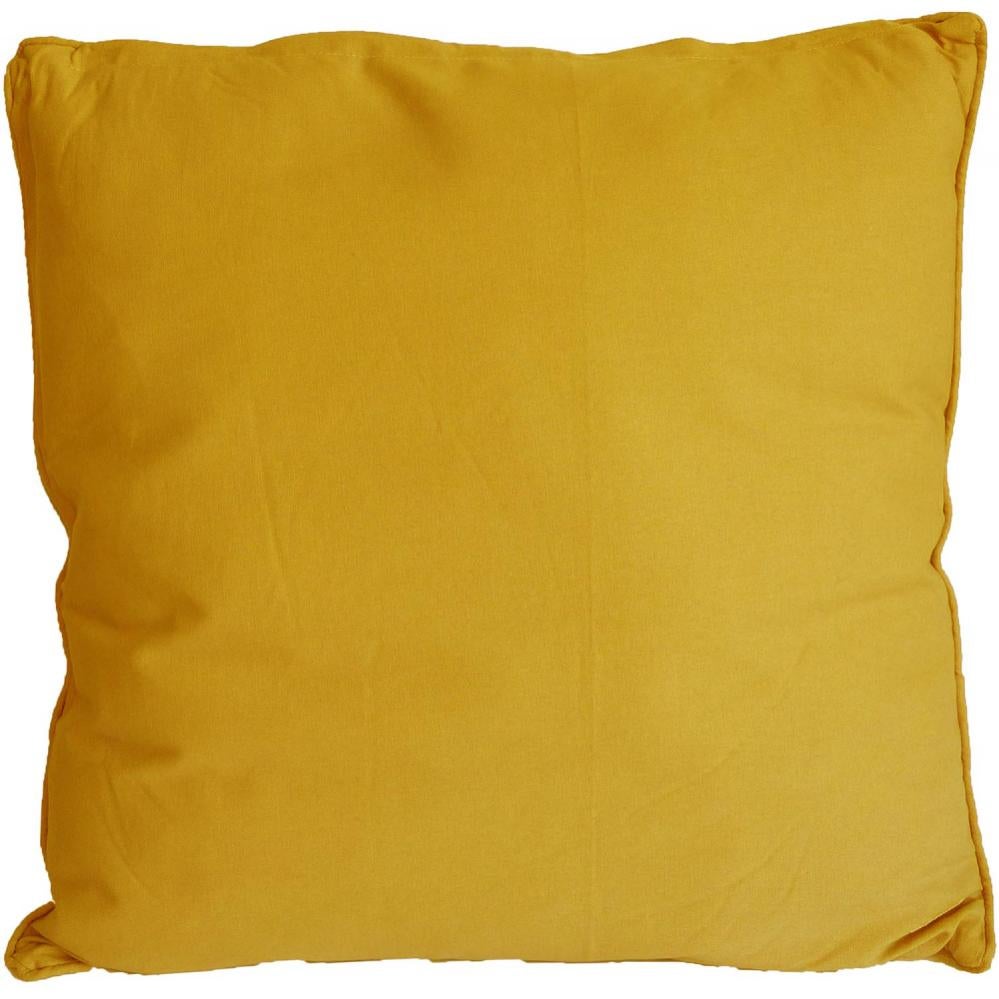 coussin moutarde