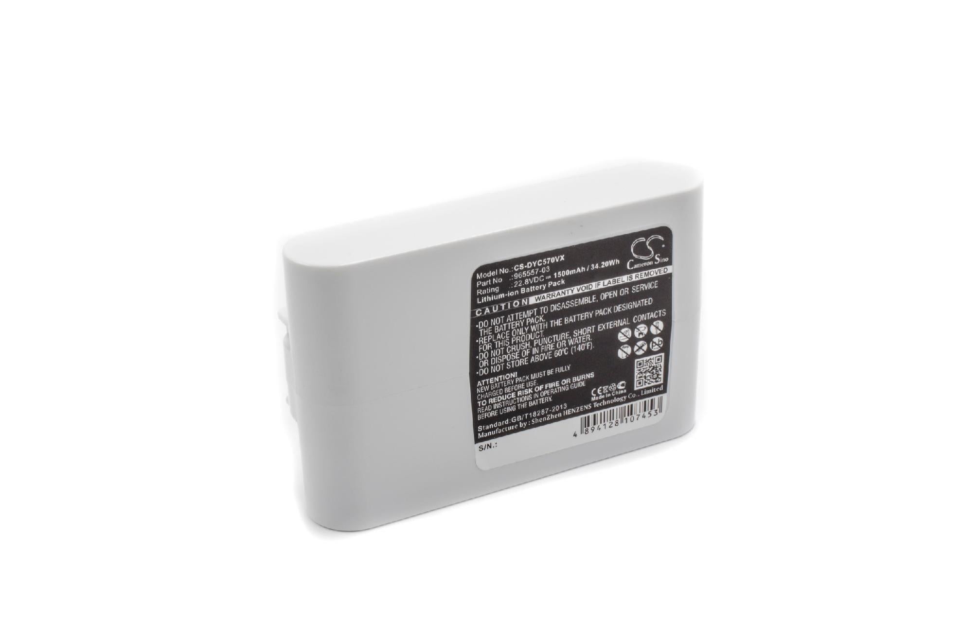 EXTENSILO Batterie compatible avec Dyson DC31 Animal, DC34, DC34