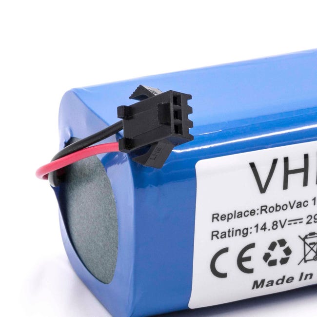Vhbw Batería compatible con Cecotec CONGA 950, 990, 1090, 1190 aspiradora,  robot de limpieza (2600mAh, 14,4V, Li-Ion)