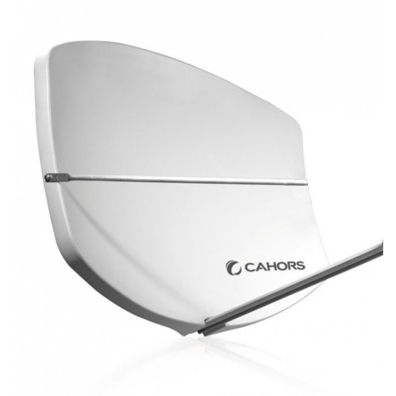 Antenne Parabole Multisatellite - Cahors SMC Bisat - 3 sorties sans LNB, Gain 37,5 dB, Astra 19,2°, Astra 28,2°, Hotbird 13