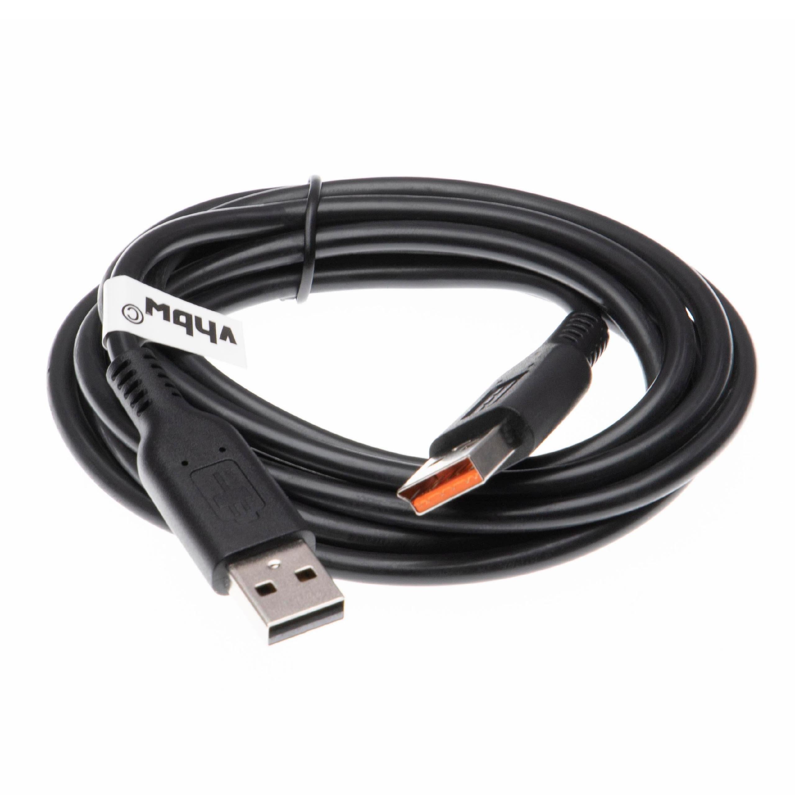 vhbw Câble de données USB 3 14 3-11 1170 700 11 14 3 Pro 1370 câble de Chargement 200cm Convient pour Lenovo Yoga 3 14 1470 3 Pro 900 13 