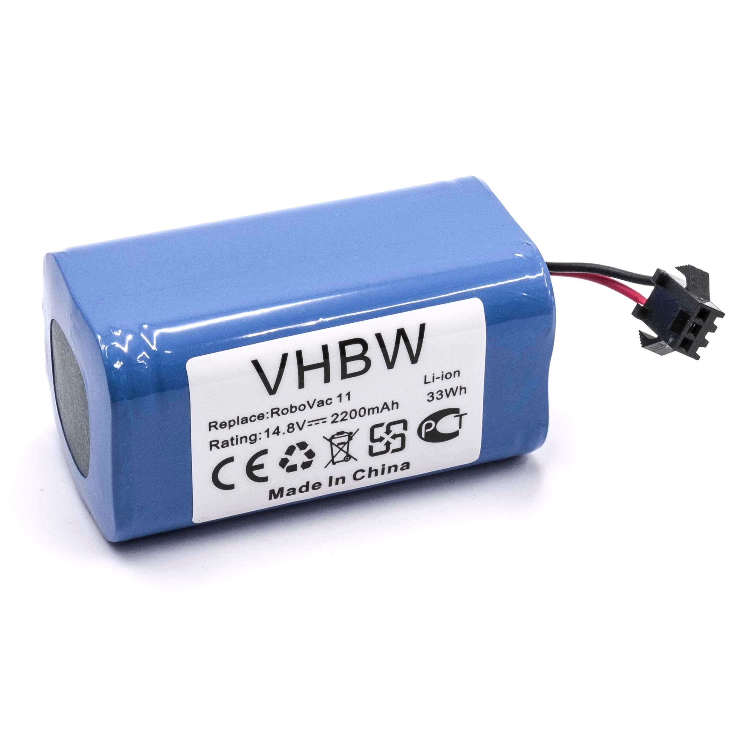 Vhbw Batería compatible con Cecotec Conga 1090, 1190, 950, 990, Excellence  aspiradora, robot de limpieza (2200mAh, 14,8V, Li-Ion)