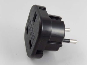 2X Adaptateur Prise Anglaise Vers France, Prise Anglaise