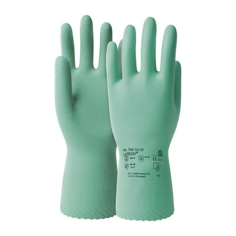 Gant de protection chimique Lapren 706 taille 10 vert EN 388 EN 374