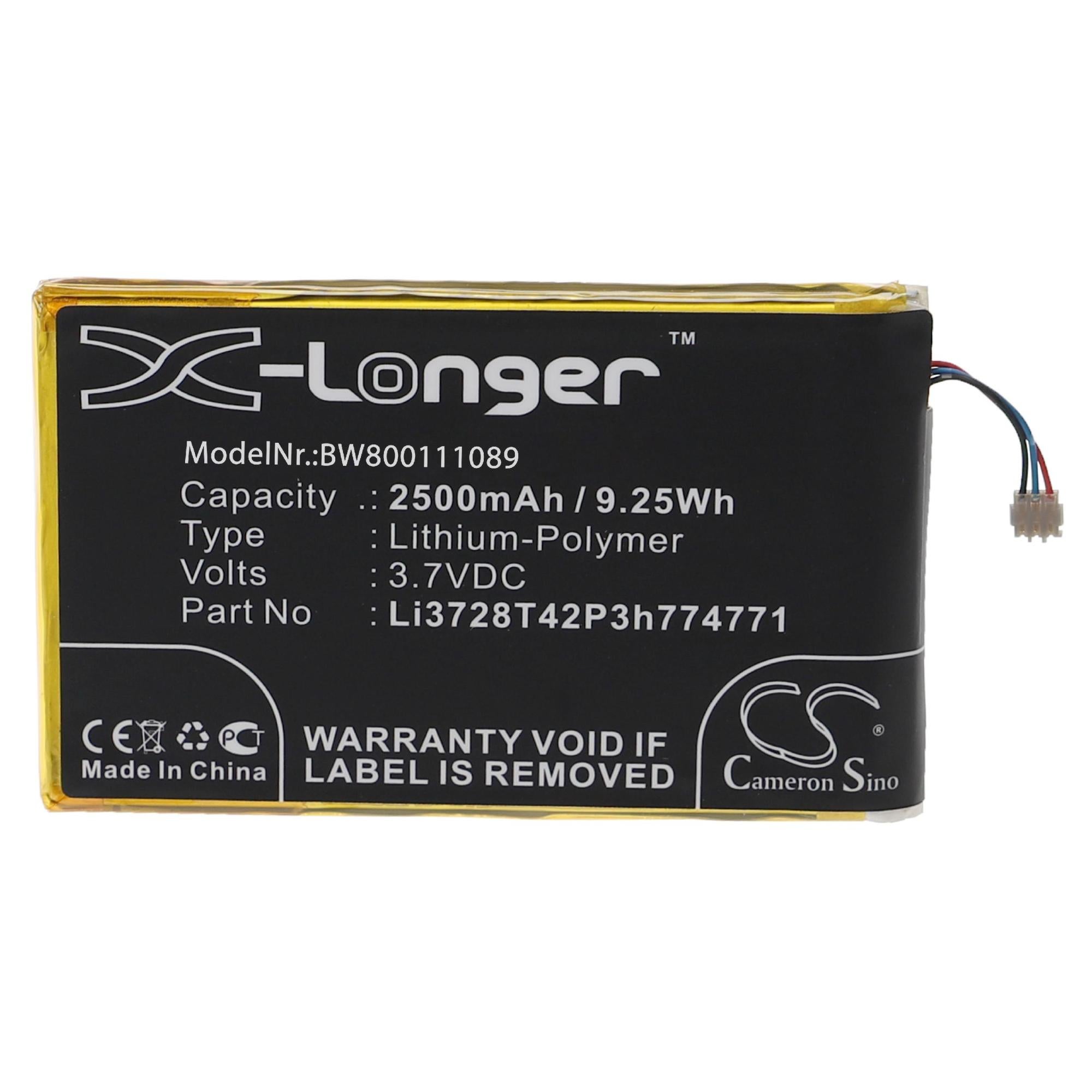 vhbw batteria sostituisce TP-Link TBL55A2000, TBL-55A1800 per hotspot