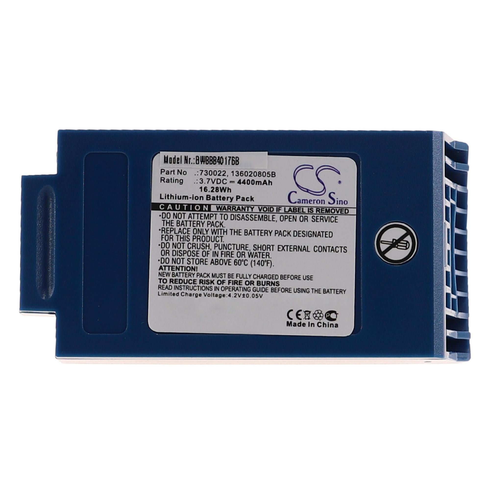Vhbw 1x batería compatible con Zebra LS3478-ER, LS3478-SF, LS3478-FZ