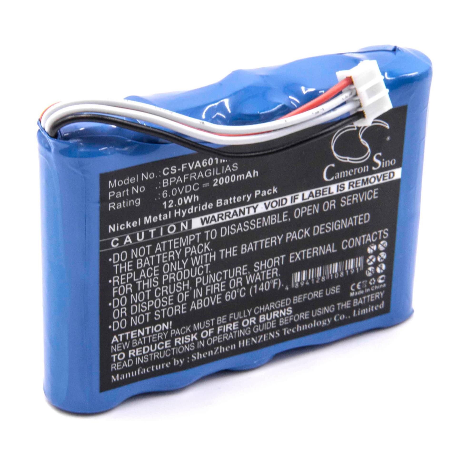 Vhbw 3x Batteria 500mAh  3.7V  Per Telefono Fisso Cordless Philips Mc 163 500 Sostituisce 5 2762 5 2770 Sl 422943 93758661