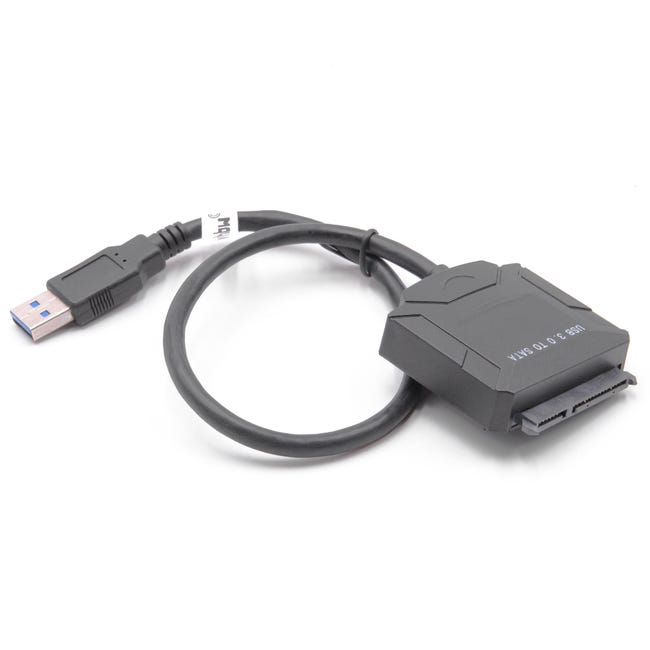 Câble adaptateur USB 3.0 pour disque dur USB 3.0 vers SATA 22 broches