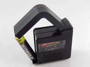 Testeur de batterie, détecteur de capacité de batterie, testeur de piles  AA/AAA, piles rechargeables 90 x 60 mm, piles bouton pour mesurer la  puissance de la batterie : : High-Tech