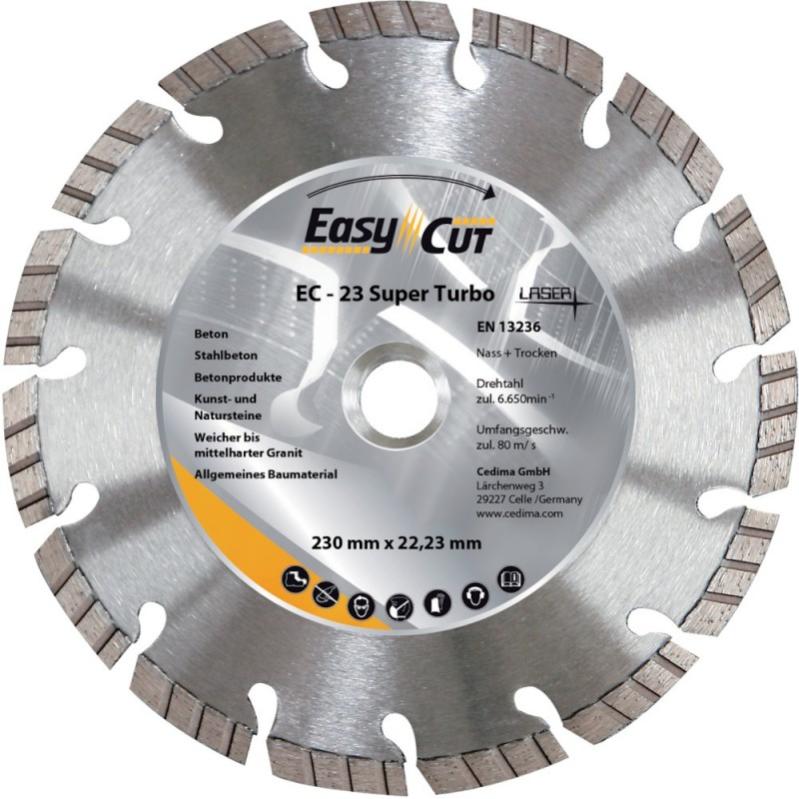 Disque diamant EC- 23 125x2,2x10x22,23mm Cedima | Leroy Merlin