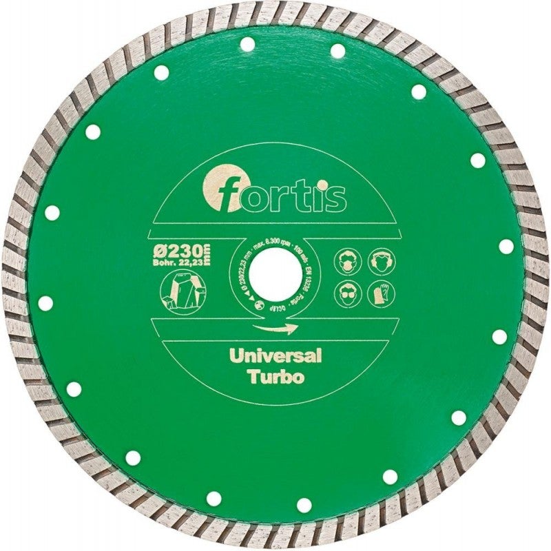 Disque diamant 115 à 230 mm universel pour professionnels