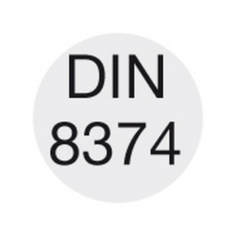 Foret étagé à queue cylindrique, trou débouchant de 90°, filetage M6, foret h9 (d1) x fraise h8 (d2) 6,4 x 11,5 mm - 4