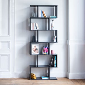 Librería vertical de columna 6 estantes casa oficina diseño moderno Calli