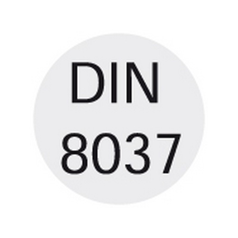 Foret hélicoïdal à queue cylindrique, à plaquette carbure rapportée, Ø h8 : 9,50 mm, Long. totale 90 mm, Long. hélice 50 mm - 4
