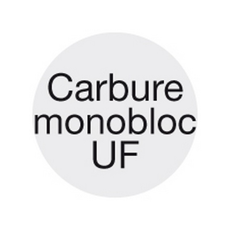 Foret hélicoïdal en carbure monobloc, SuperLine 3 x D, type RT 100 U, DIN 6537, queue (DIN) cylindrique, 6535-HA, surface FIRE, Ø m7 : 3,40 mm - 3