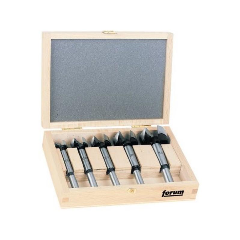 Mèches Brad Point 5 Mm - Lot De 3, Pour Perçage Précis Dans Bois, Plastique, Caoutchouc