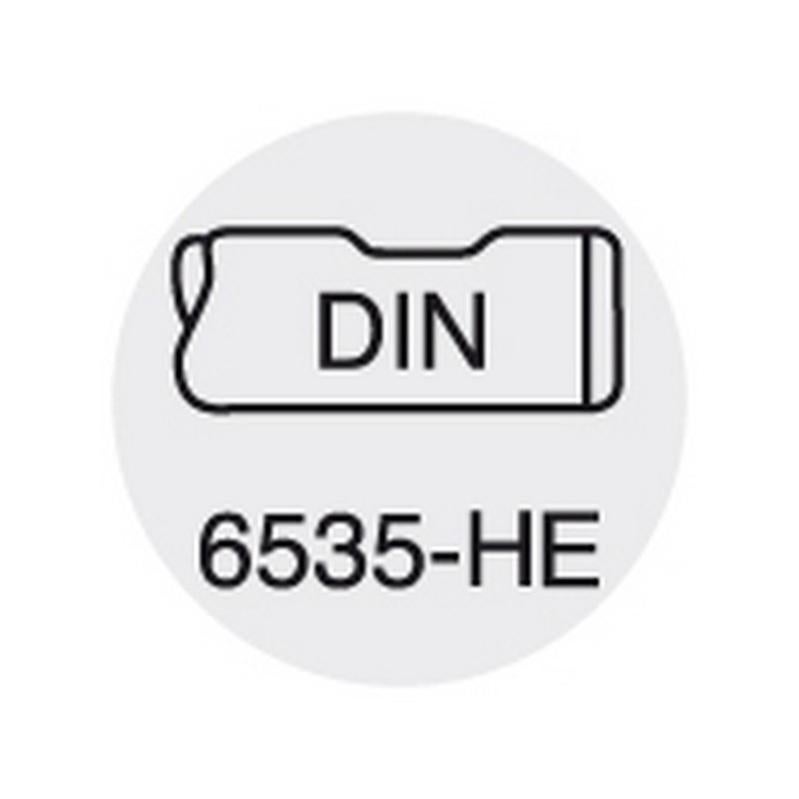 Foret hélicoïdal en carbure monobloc, SuperLine 5 x D, type RT 100 U, DIN 6537, DIN 6535, forme HE, surface FIRE, Ø m7 : 5,20 mm, Long. totale 82 mm - 2