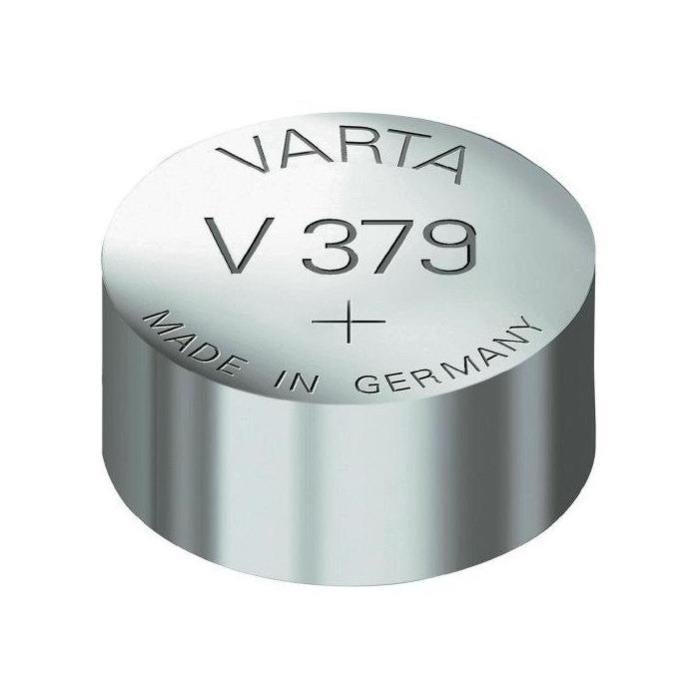 Lot De 2 Piles Bouton Varta V379 1,55V - Pour Montres, Piles G6 Neuves