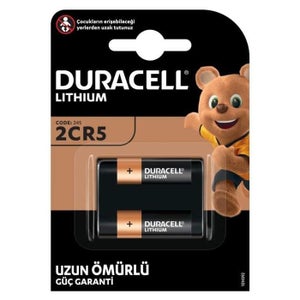 Duracell 2CRP2 Pile photo CR-P 2 lithium 1400 mAh 6 V 1 pc(s)