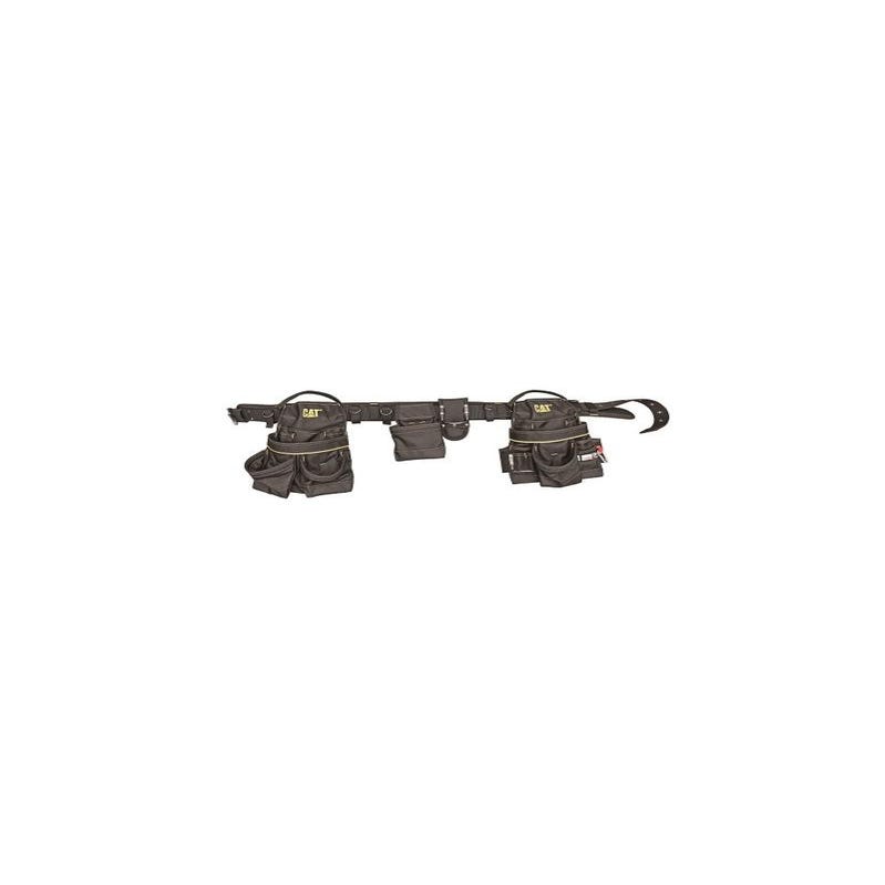 Toolpack ceinture porte-outils à poche double pro capital marron