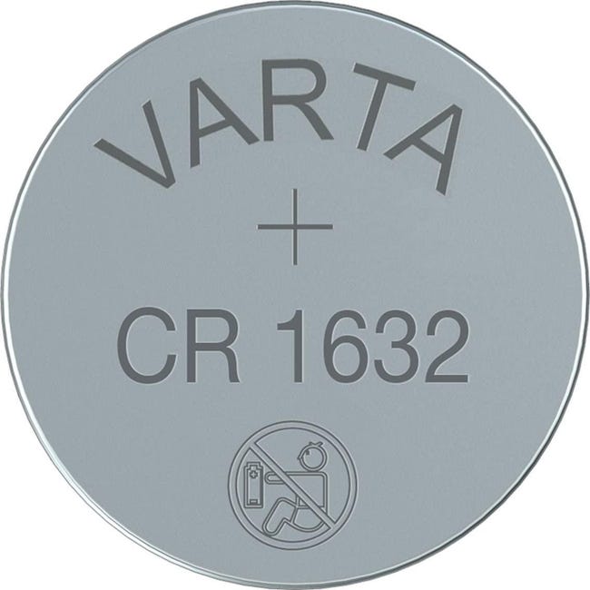 Pile bouton lithium Varta CR1632