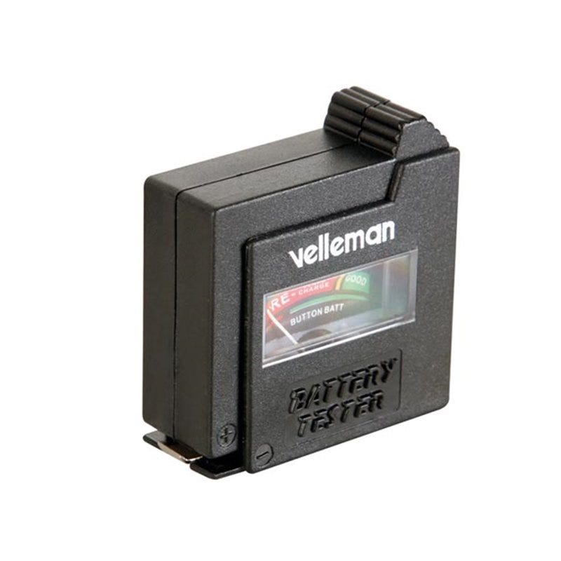 vhbw Testeur de piles avec témoin analogue pour batteries ou piles