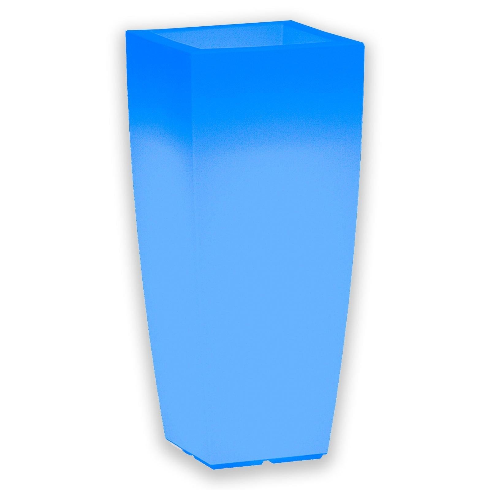 Vaso Stilo Square Bright Tekcnoplast 33x33 H70 Cm | Luce Verde - Foto 7