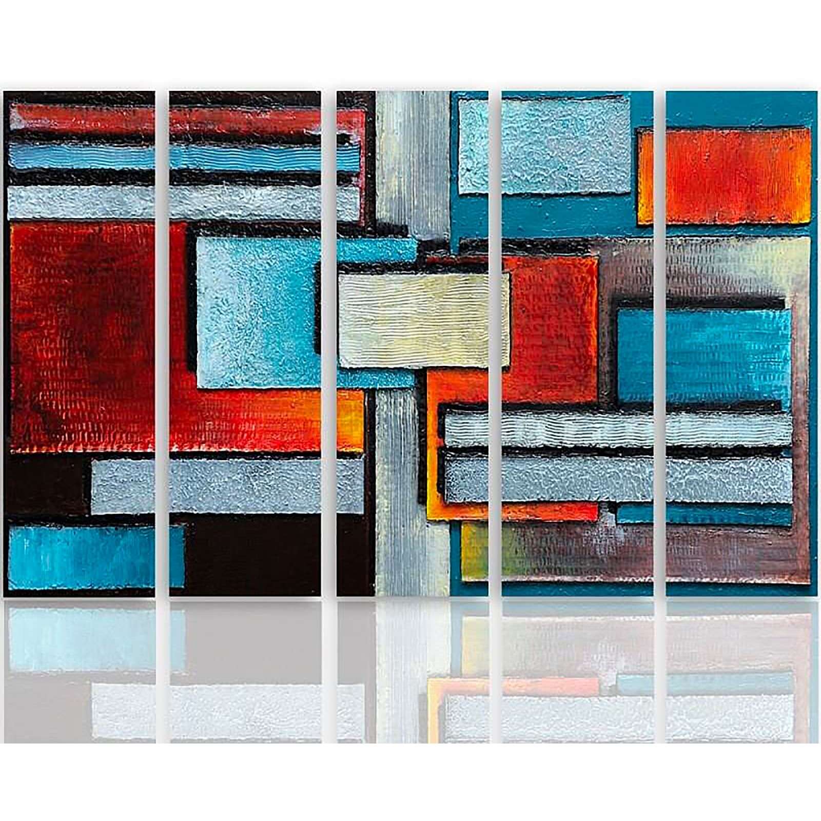 Tableau 61 Abstraction - 250 X 120 Cm | Leroy Merlin