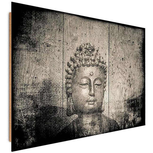 Tableau bouddha et pierres - 70 x 50 cm
