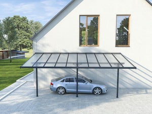 Carport pour camping-car en aluminium et polycarbonate Hegoa - 25 m² -  Trigano