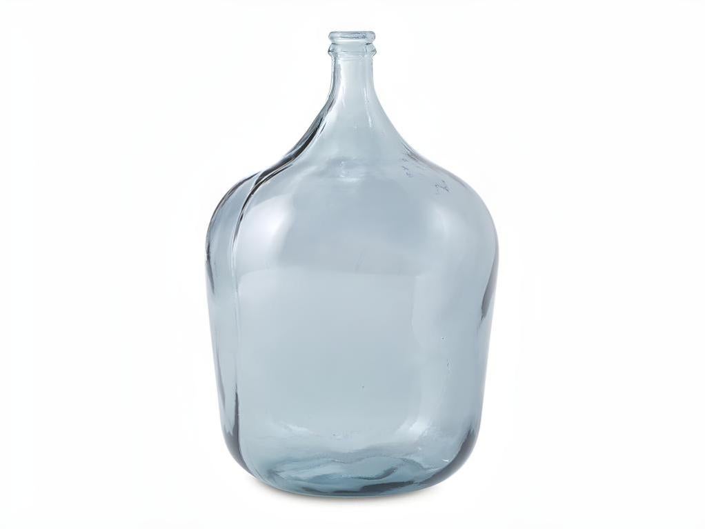 Vase DameJeanne en verre recyclé 34L H.56 cm JERZY Transparent