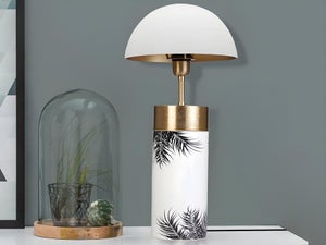 Lampe Champignon Dorée - Bivouac SRL