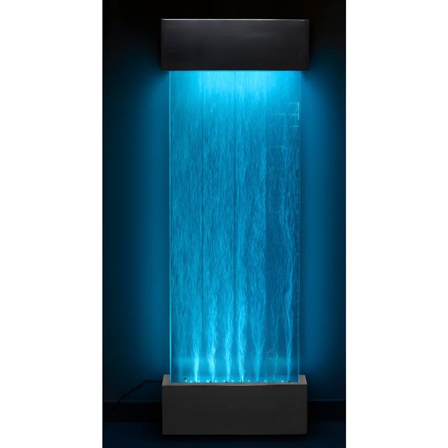 BLENNIE Mur de bulles d'eau - LED à couleur changeante - H150 cm -  Cdiscount Maison