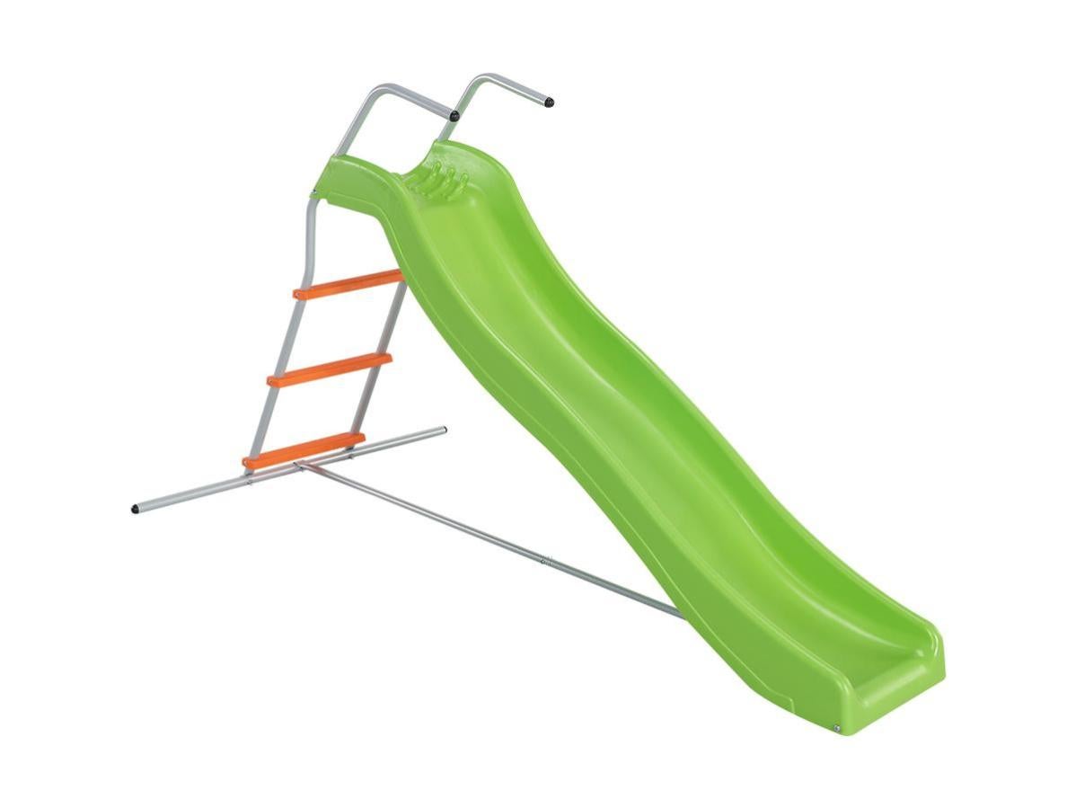 Toboggan en acier SMOOZ 1.88m Double vague Leroy Merlin