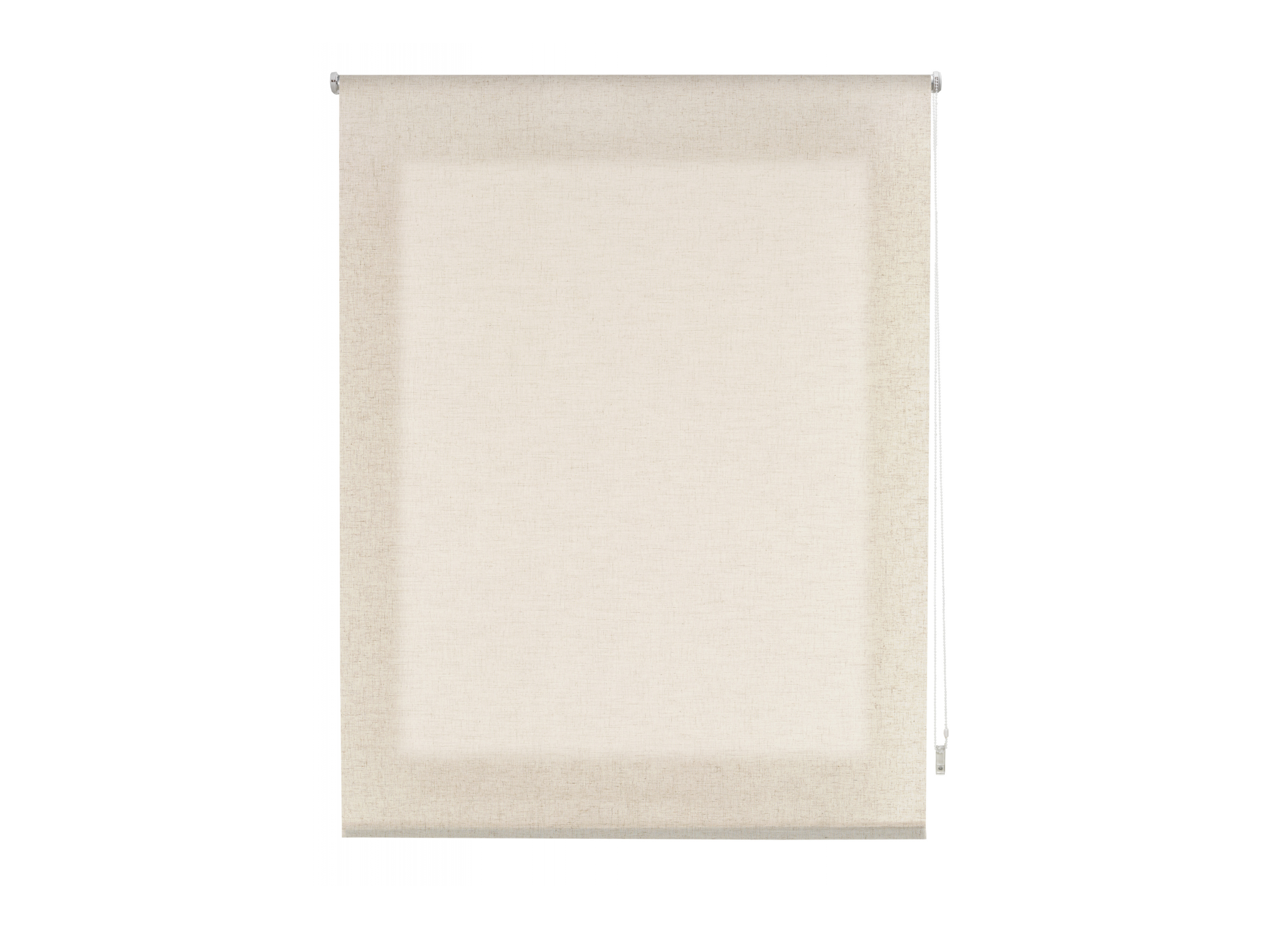 Store enrouleur Lin Translucide Beige 120 x 200 Leroy Merlin