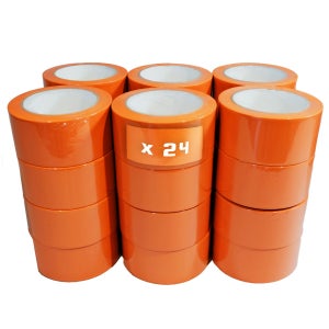 Ruban adhésif surface spécial surface rugueuse pour extérieur anti-UV - 48  mm x 33 mètres - Orange