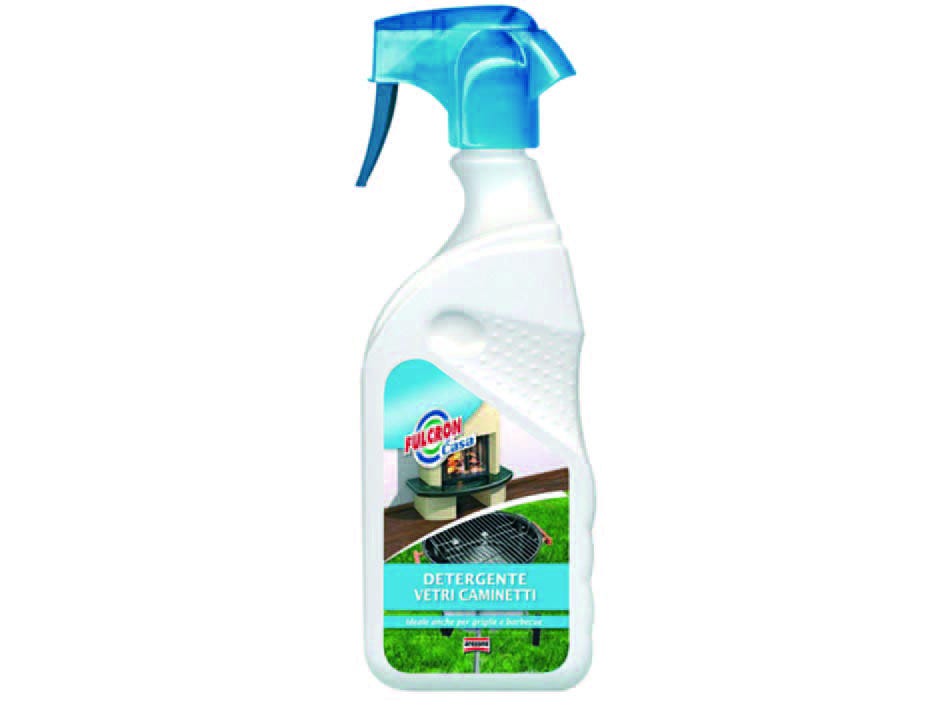 Detergente vetri stufe e caminetti spray - ml.500 in flacone spray (2552)