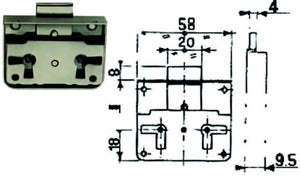 Scatole con serratura a bottone Panot - DCasa - 3 pz. per 26,75 €