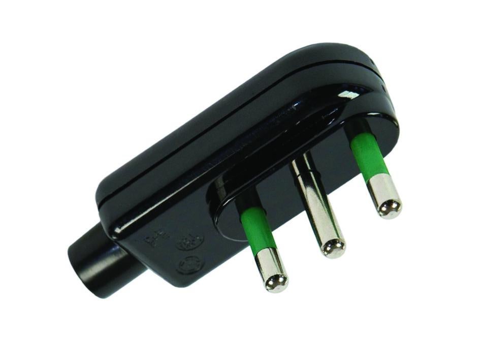 Presa Femmina Industriale Ebenoid 2P+T 16A Nero | Con Protezione Bambini Per Cavo H07 RNF