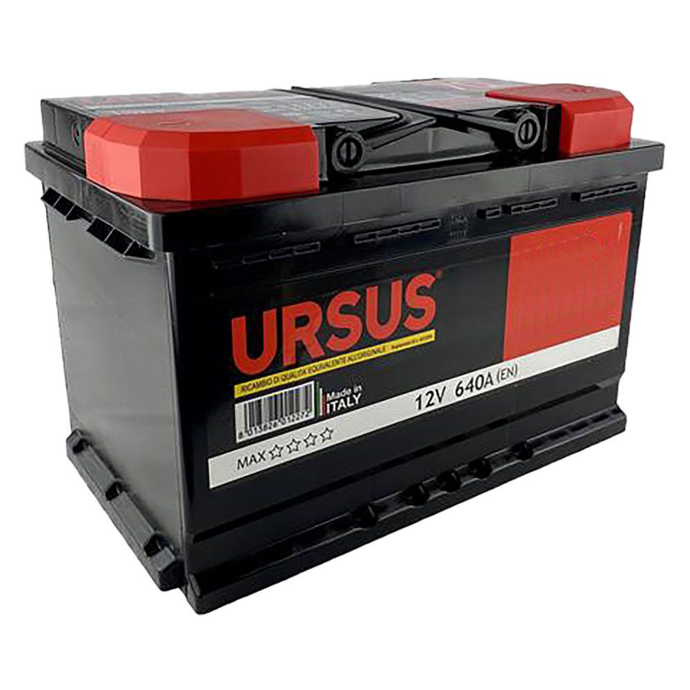 Batteria per auto 'ursus' 100 ah - mm 353 x 175 x 190