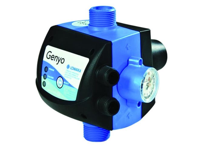 Genyo Components Regolatore pressione genyo per elettropompa monofase - 1,5 bar, max 8a ...